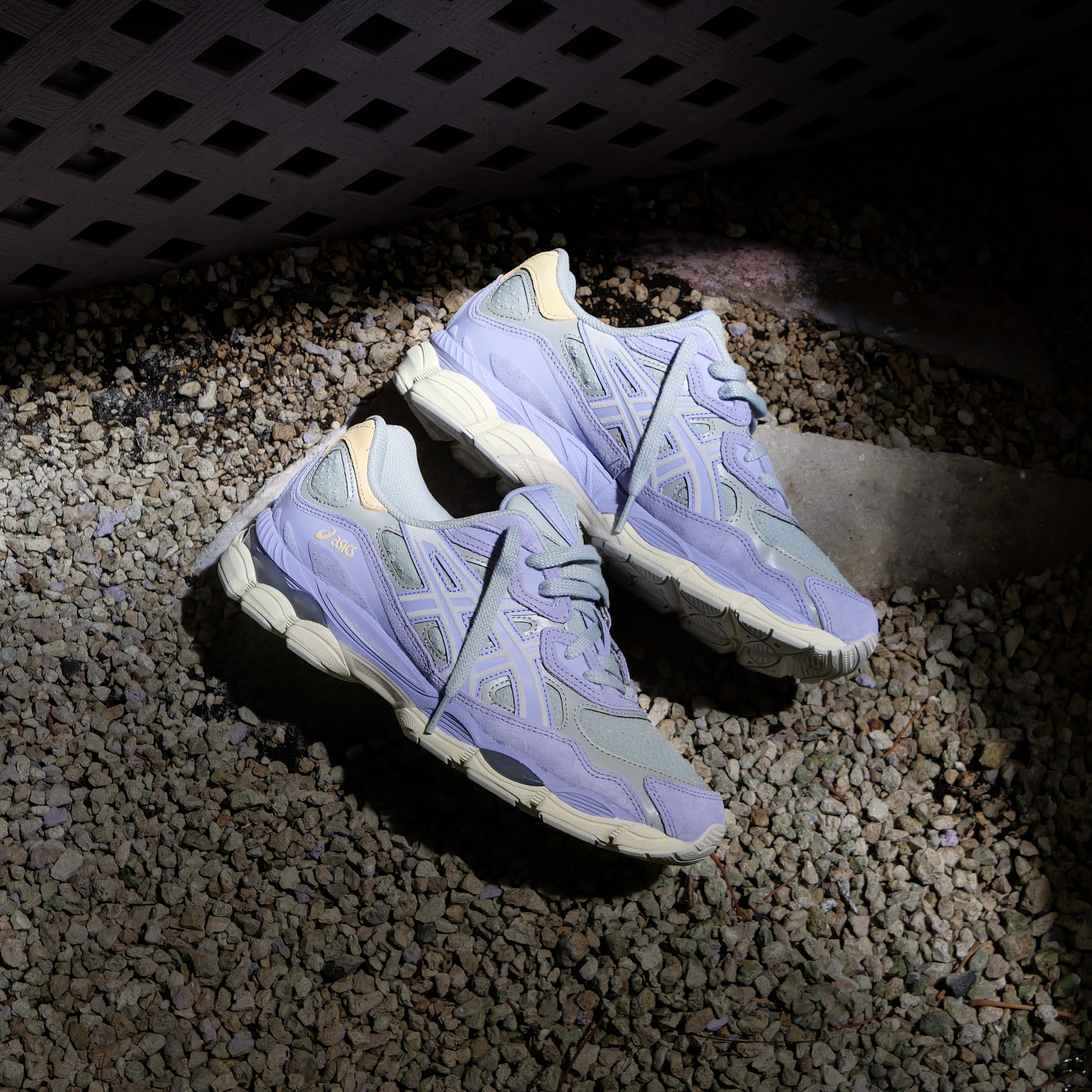 Mens Asics Gel-NYC (Piedmont Grey/Blue Bell) - Asics