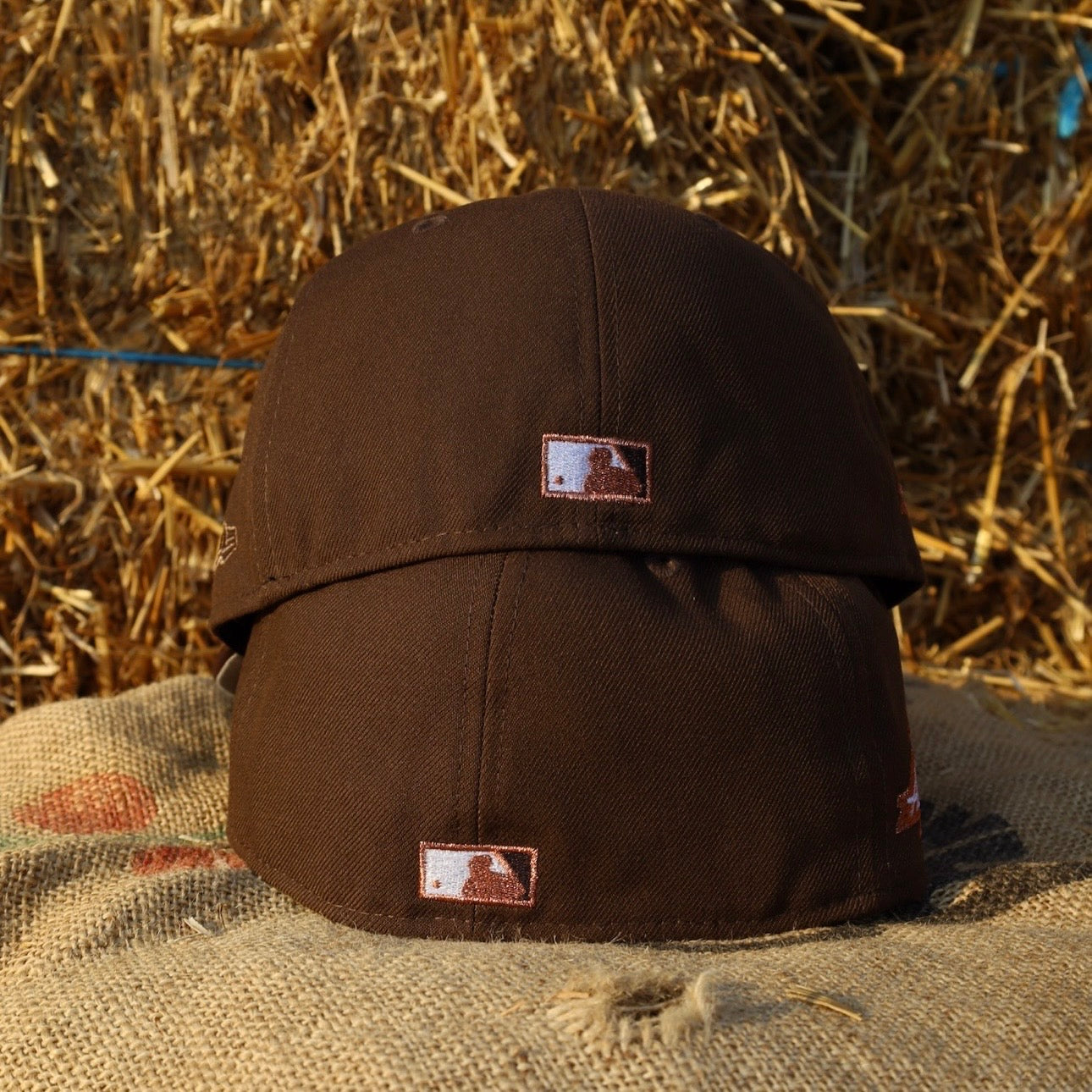 New Era Houston Astros Astrodome The Original Side Patch Fitted (Walnut/Burnt Wood)
