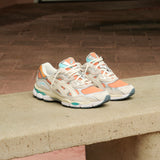 Mens Asics Gel-NYC (Terracotta/Cream)