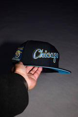 New Era Chicago White Sox 95th Anniversary Side Patch Fitted (Black)