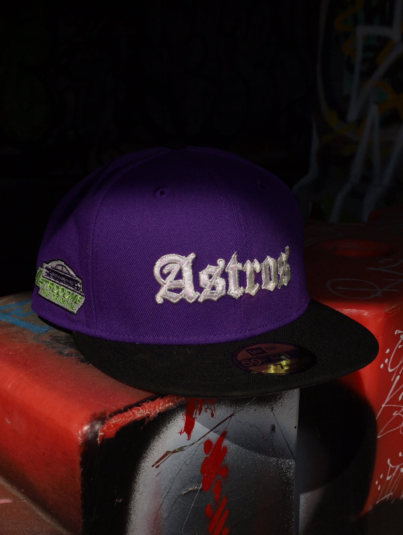 New Era Houston Astros Astrodome The Original Side Patch Fitted