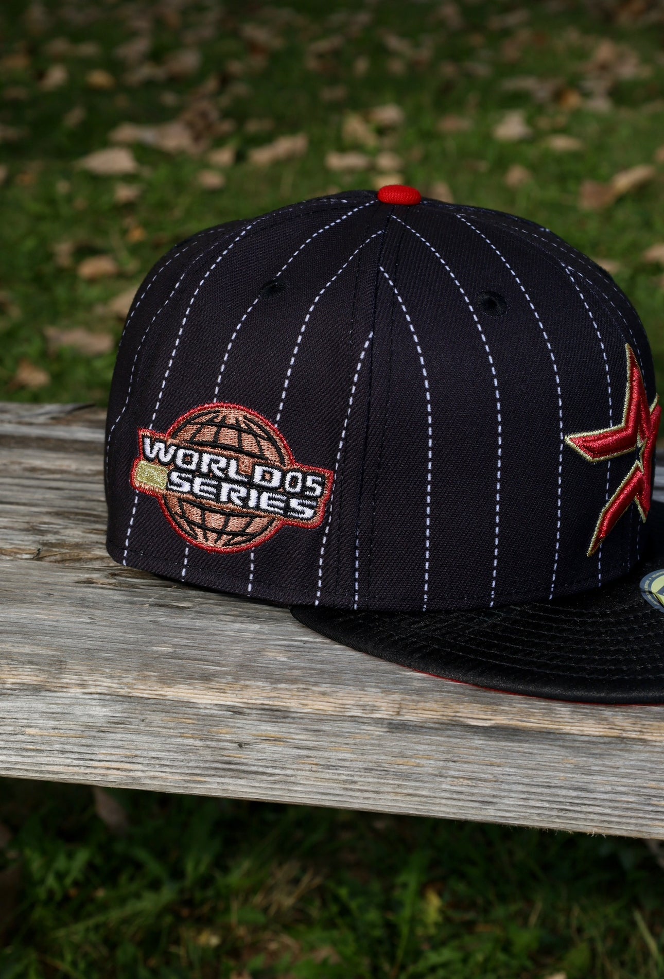 New Era Houston Astros 2005 World Series Side Patch Fitted