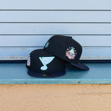 New Era St. Louis Blues 1994 All-Star Game Side Patch Fitted (Black/Navy) - New Era