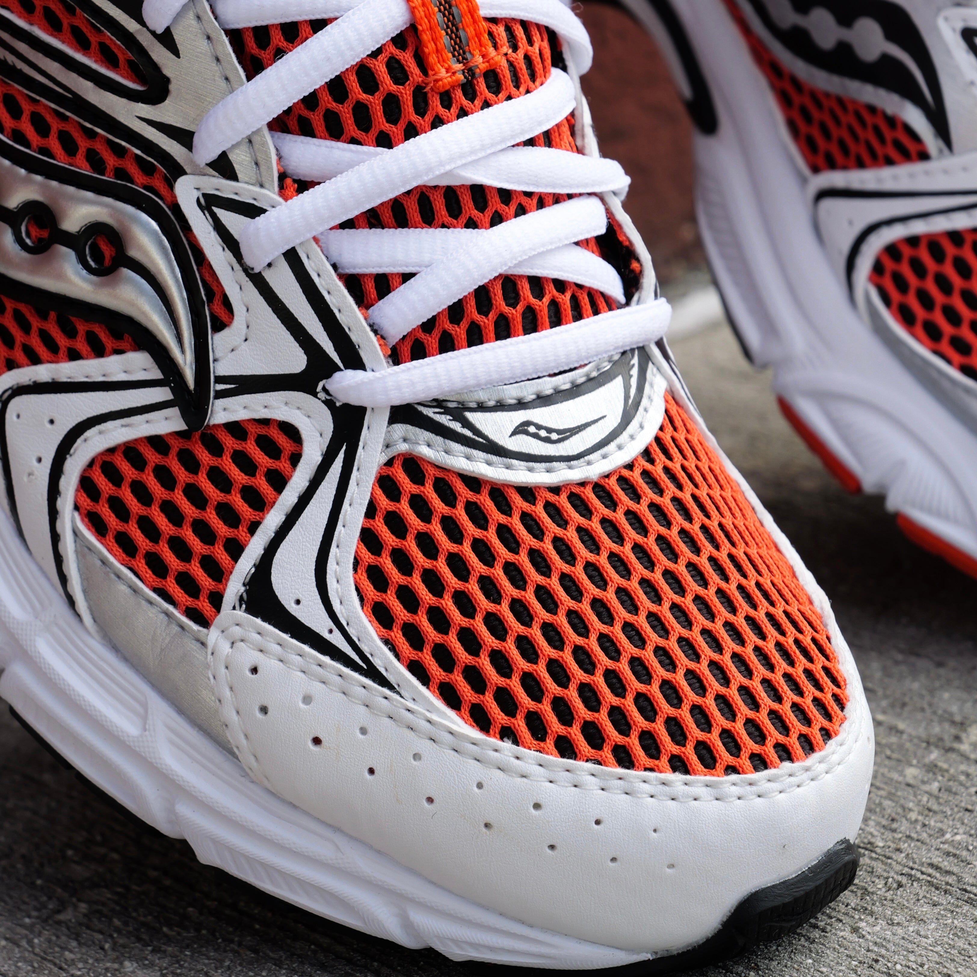 Mens Saucony Ride Millennium (Orange/Silver)