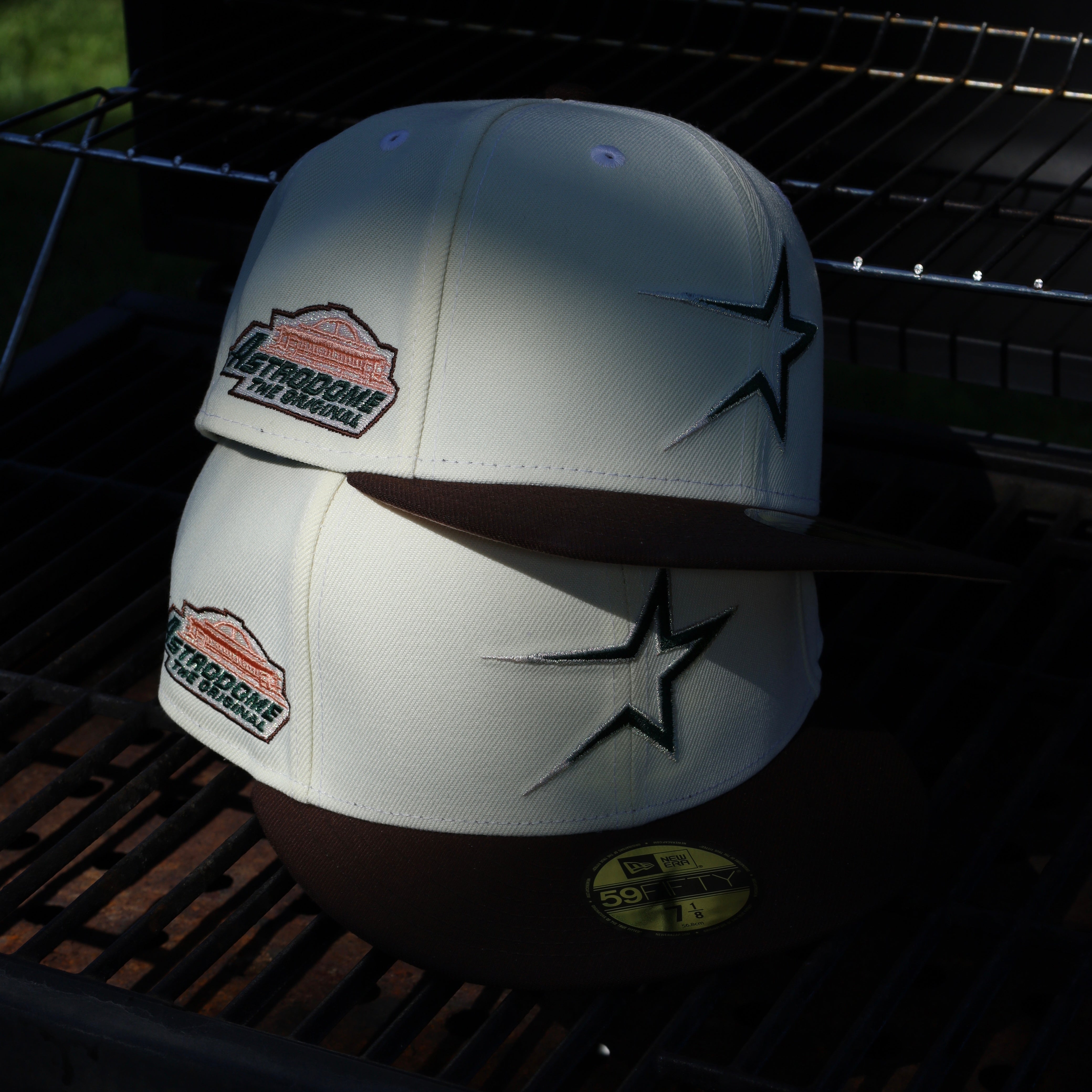 New Era Houston Astros Astrodome The Original Side Patch Fitted - New Era