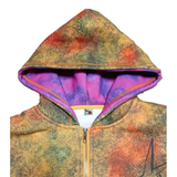 Dry Rot "Acid Dust" Zip Up Hoodie (Rust)