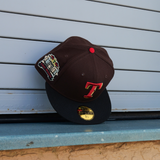 New Era Texas Rangers 2019 Final Season 59Fifty Fitted (Brown/Black) - New Era