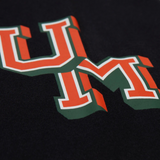 Mitchell & Ness Authentic Men's "Miami Hurricanes Training Camp" LS (Black)