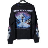 DUAA "Focused" LS Tee (Black)