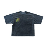 Godspeed Biker Nation Tee (Grey Wash) - Godspeed