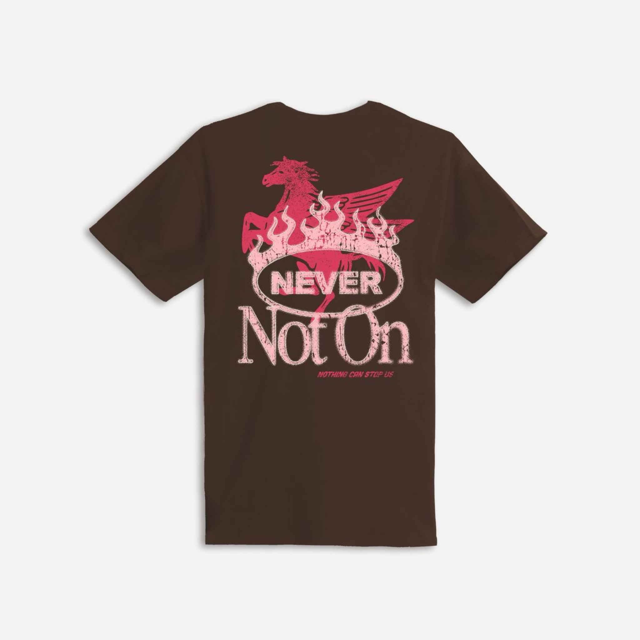 Outrank "Never Not On" T-shirt (Cacao) - Outrank