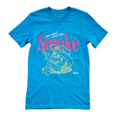 Outrank Smoke T-shirt (Aqua/Mint) - Outrank