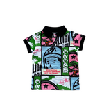 Kids Billionaire Boys Club BB Garden SS Polo (White)