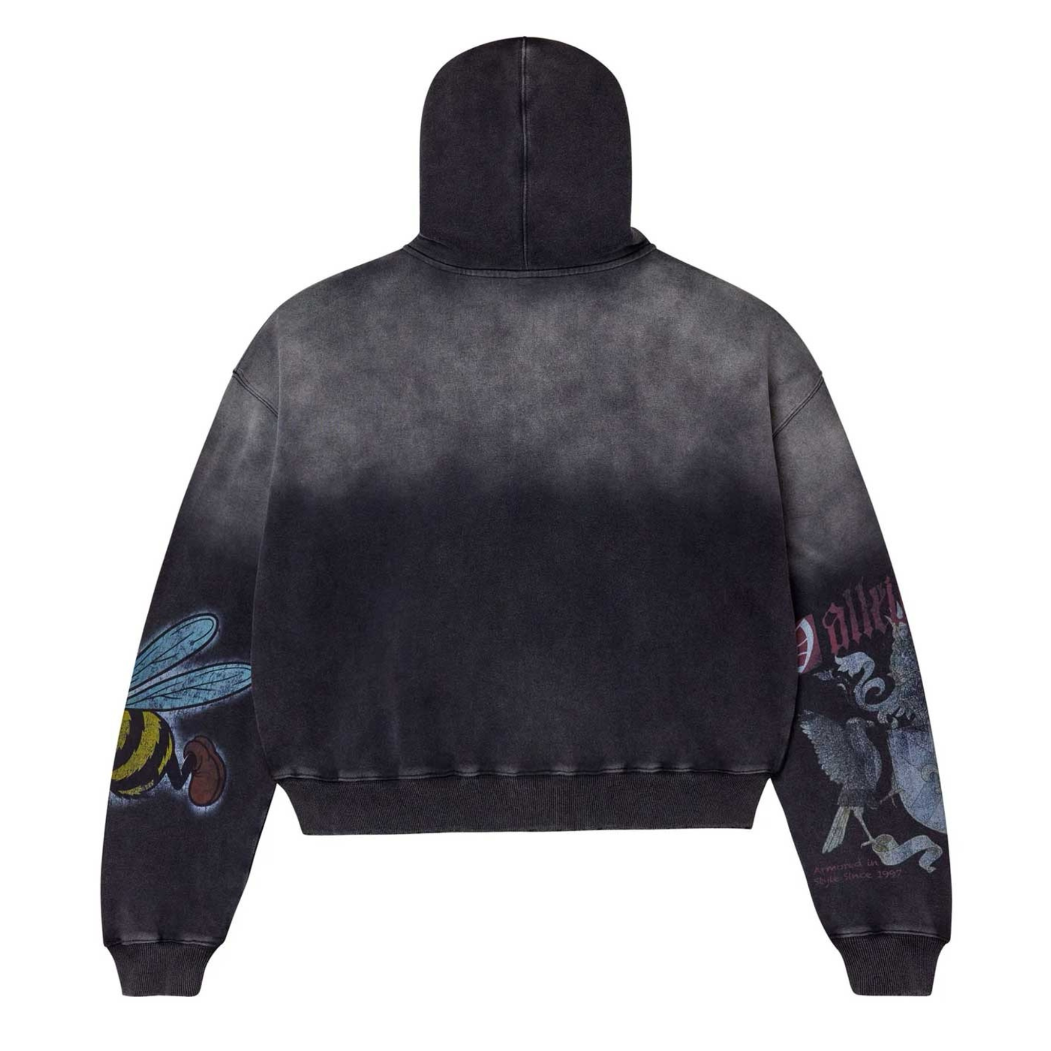 Vale Forever "Blasted" Zip Up Hoodie (Black)