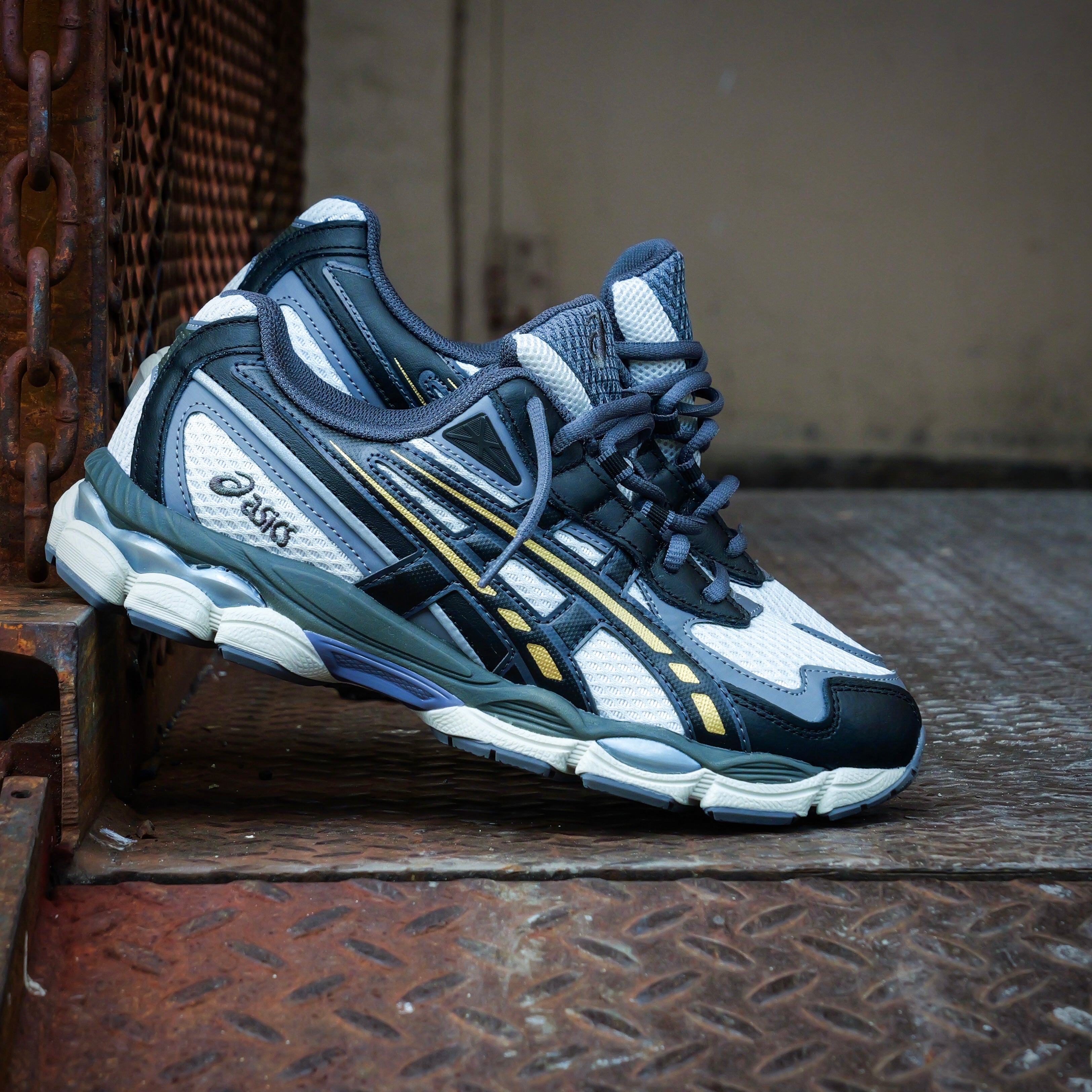Mens Asics Gel-NYC 2055 (Smoke Grey/Obsidian Grey)