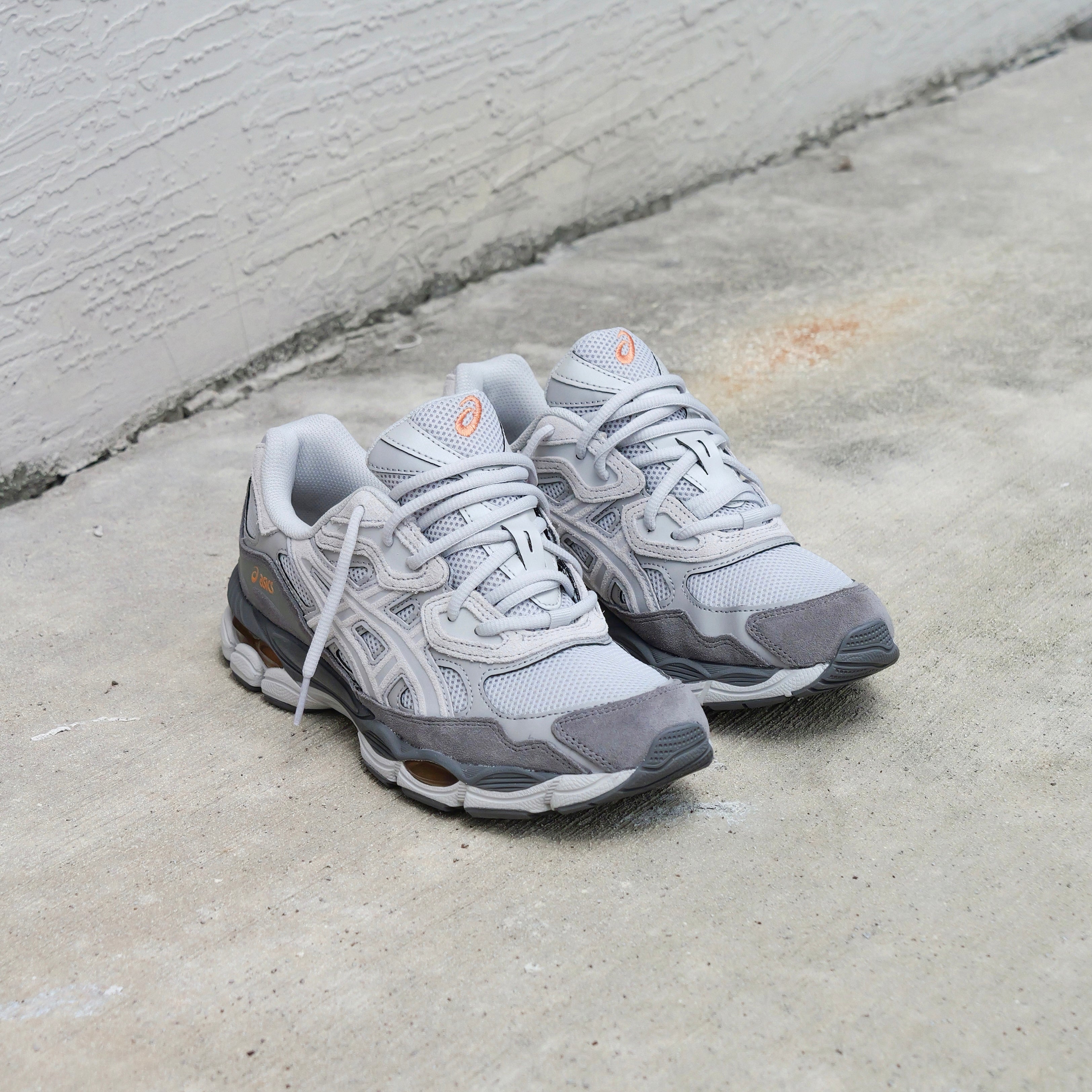 Mens Asics Gel-NYC (Cloud Grey/Cement Grey)