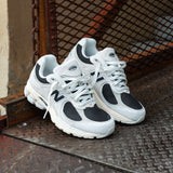 Mens New Balance 2002R (Off White/Black) - U2002RN