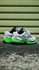 Mens Saucony Progrid Ride 1 (White/Slime)