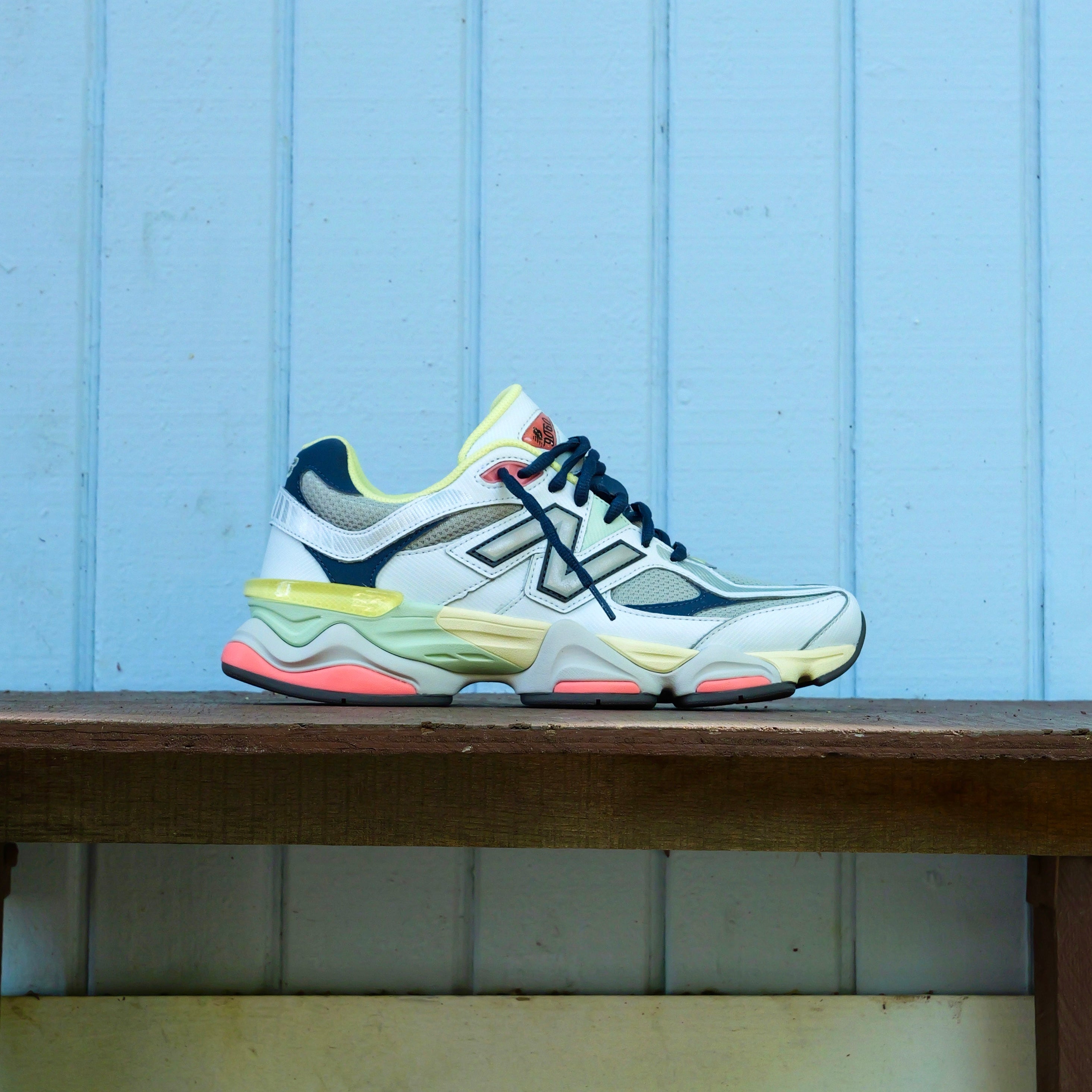 New Balance 9060 (Grey/Yellow/Navy) - U9060TMB