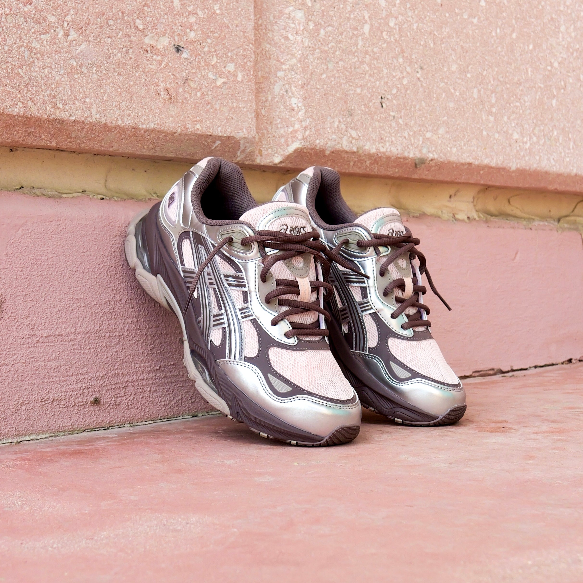 Mens Asics Gel-NYC 2.0 (Pink Cloud/Pure Silver)
