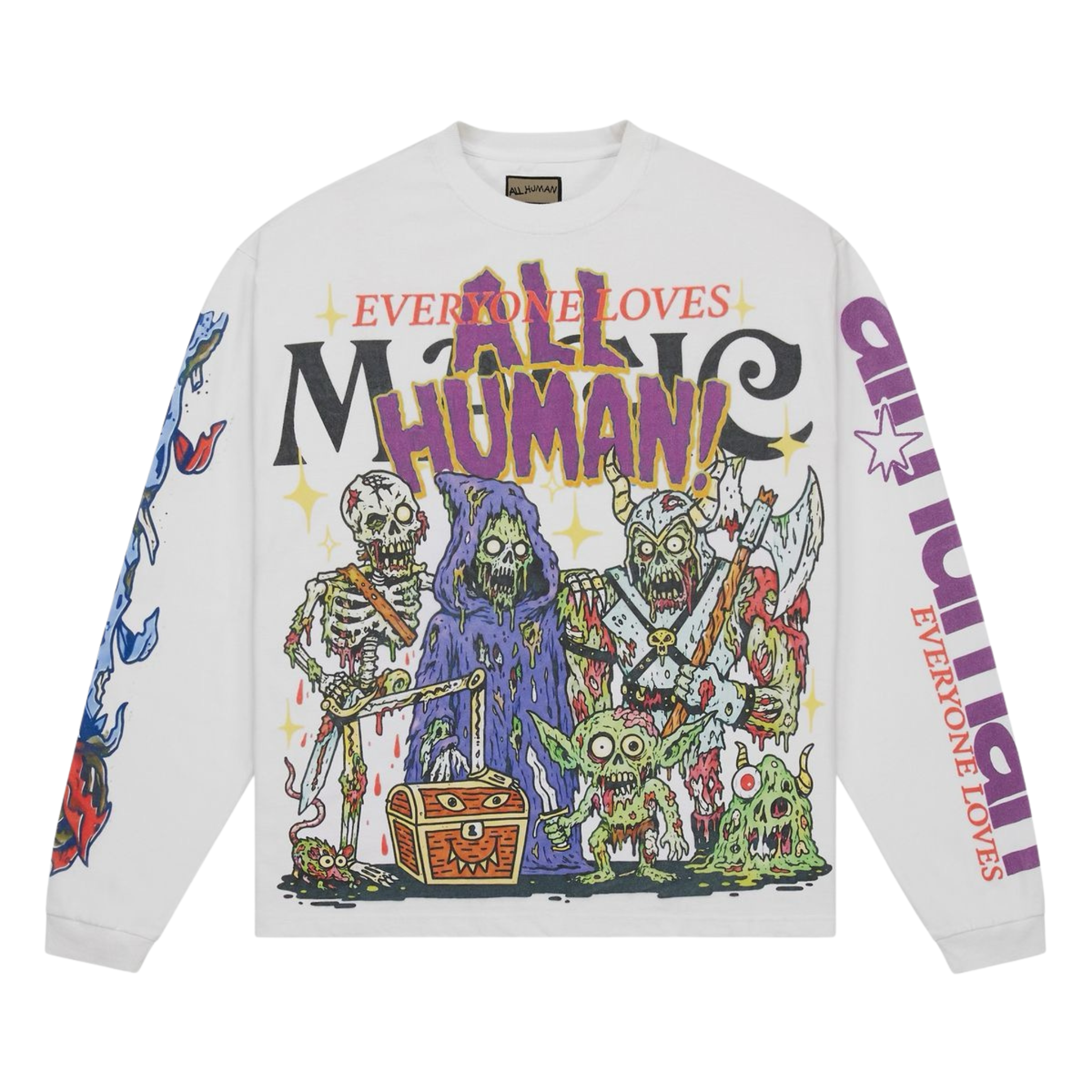 All Human "The Gathering" LS (White) - All Human