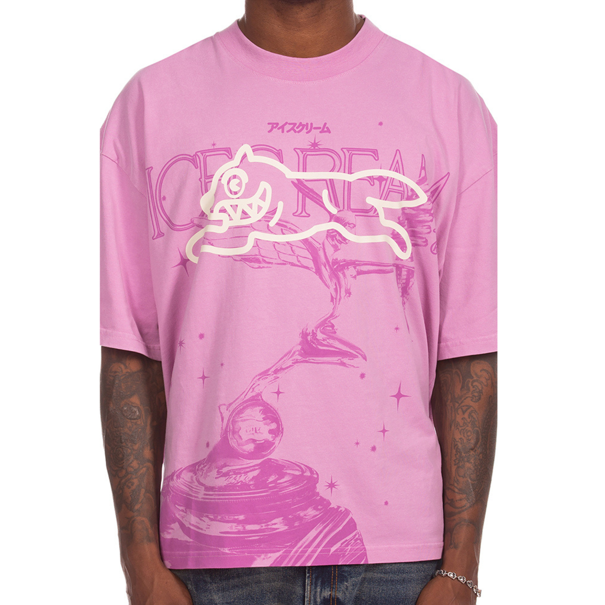 Icecream "Fudge" SS Knit Tee (Orchid) - Ice Cream