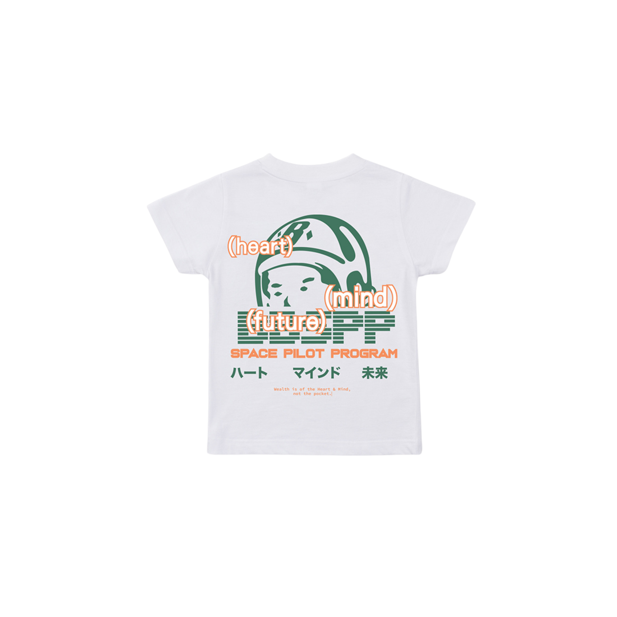 Kids Billionaire Boys Club BB Space Pilot SS Tee (White)