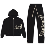 Godspeed OG Logo Sweatsuit V2 (Black) BOOM
