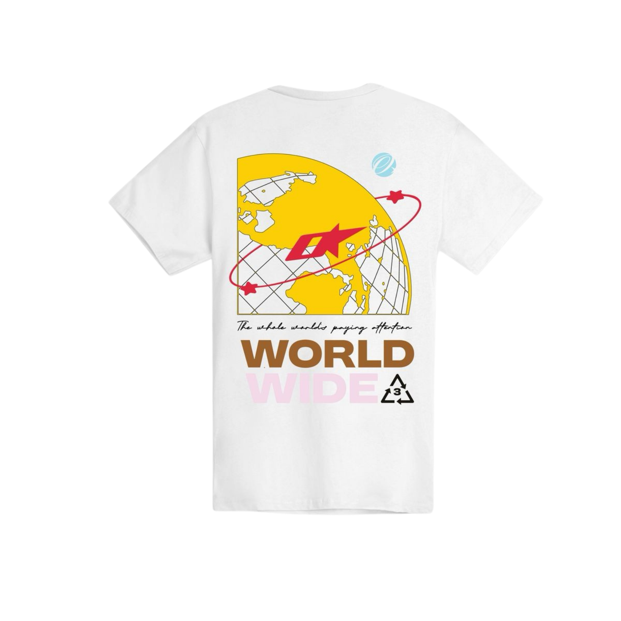 Outrank "World Wide" T-shirt (White)