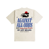 Outrank "Against All Odds" Heavyweight T-shirt (Cream)