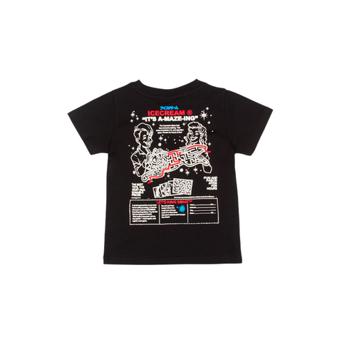 KIDS Icecream Amazing SS Knit (Black) - Ice Cream