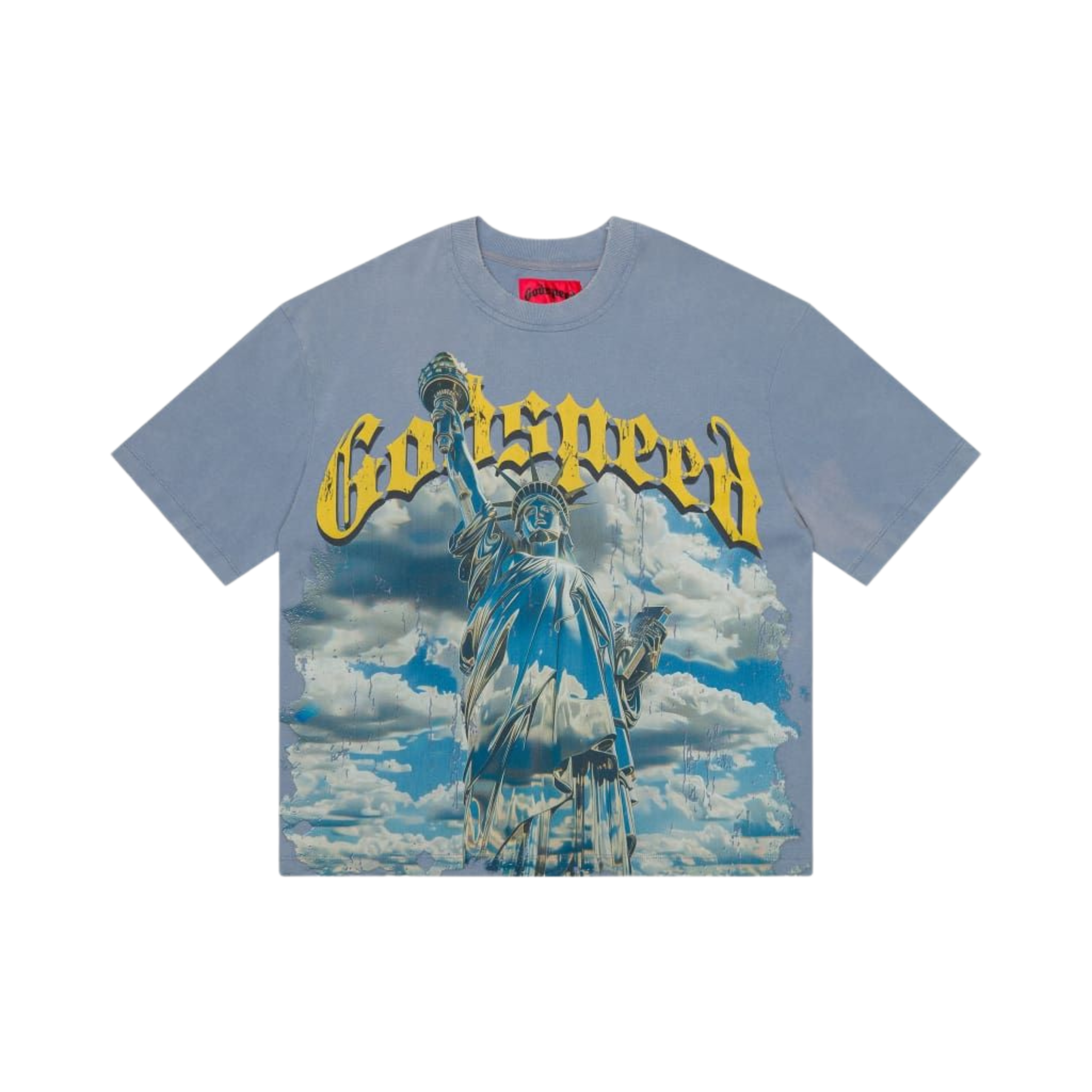 Godspeed 'Chrome Liberty' Tee (Sky Blue)