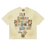 All Human"COPY & PASTE v2" (Cream Wash)
