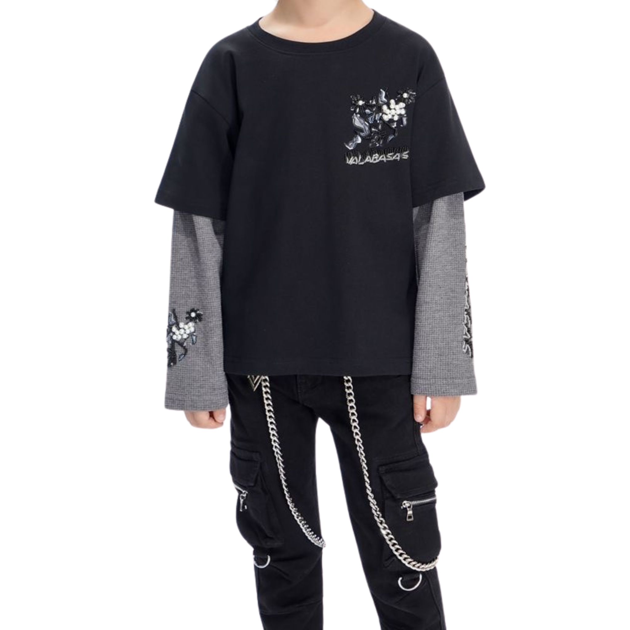 Valabasas Kids "INHERITANCE" Layered (Black)