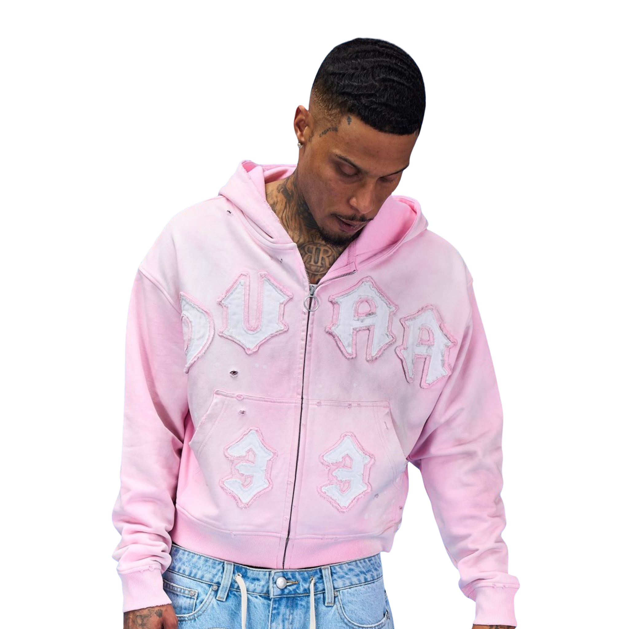 DUAA 33 Hoodie (Pink)