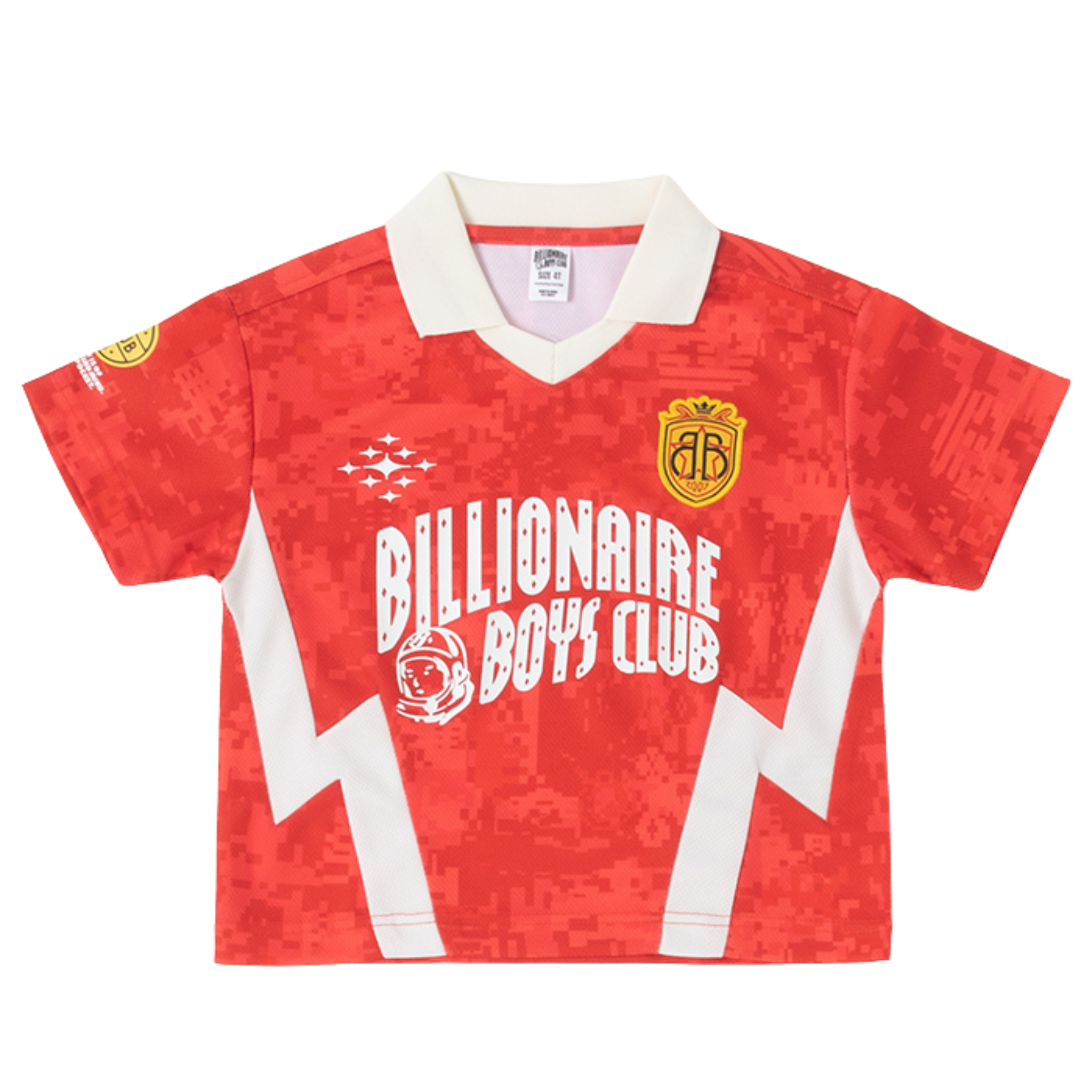 Kids Billionaire Boys Club "Captain" SS Polo (Fiery Red)