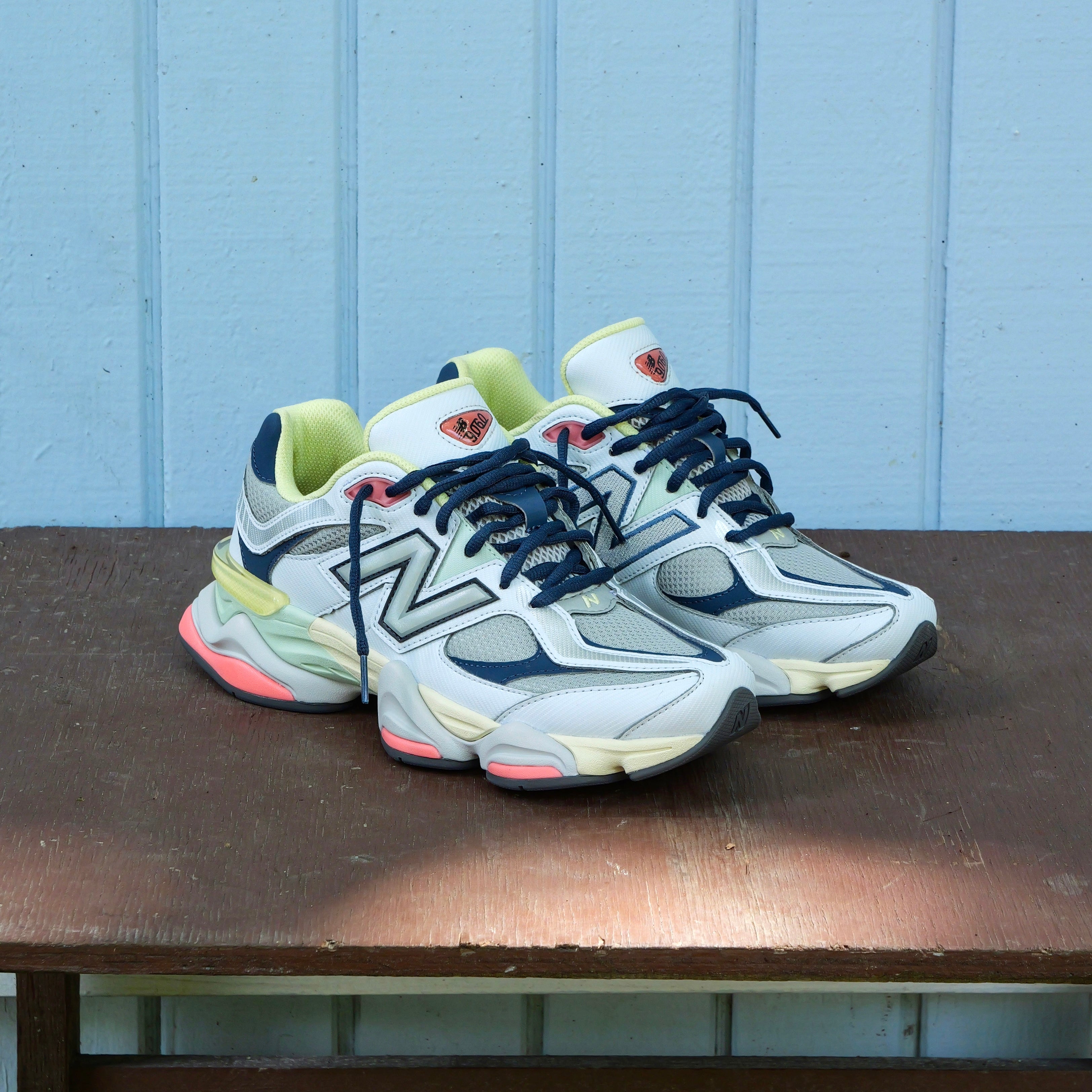 New Balance 9060 (Grey/Yellow/Navy) - U9060TMB