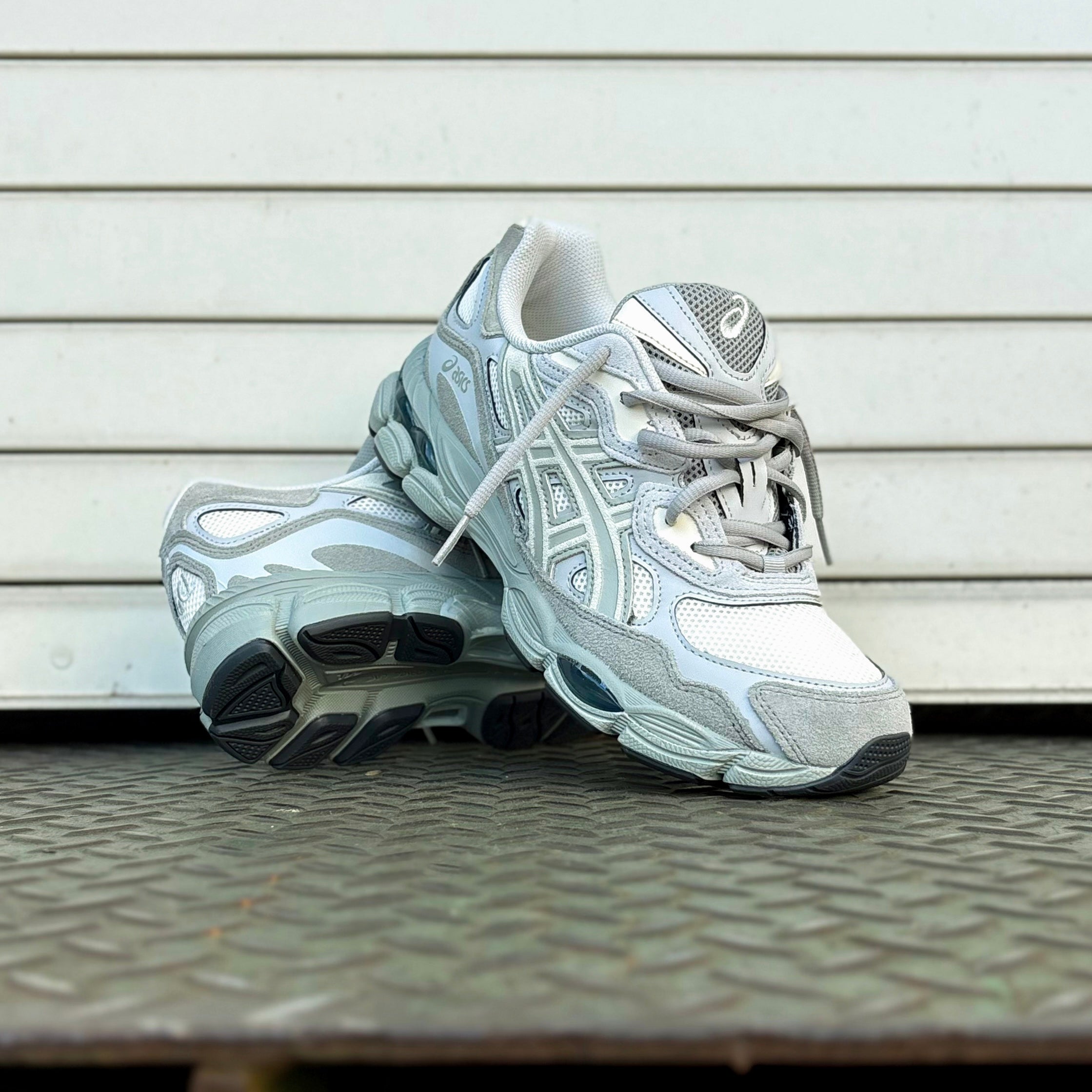 Mens Asics Gel-NYC (Cream/Light Sage)