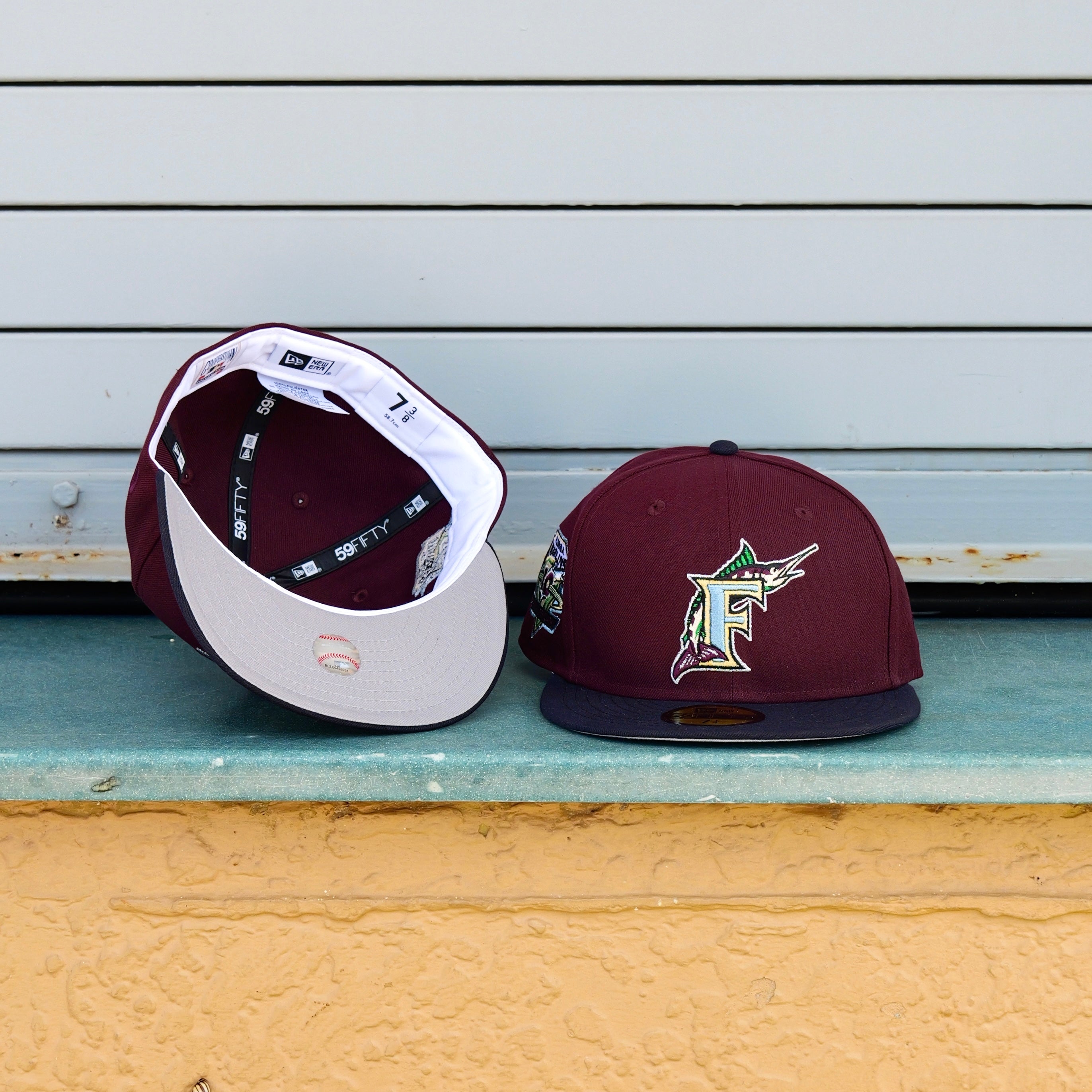 New Era Florida Marlins 10th Anniversary Side Patch Fitted