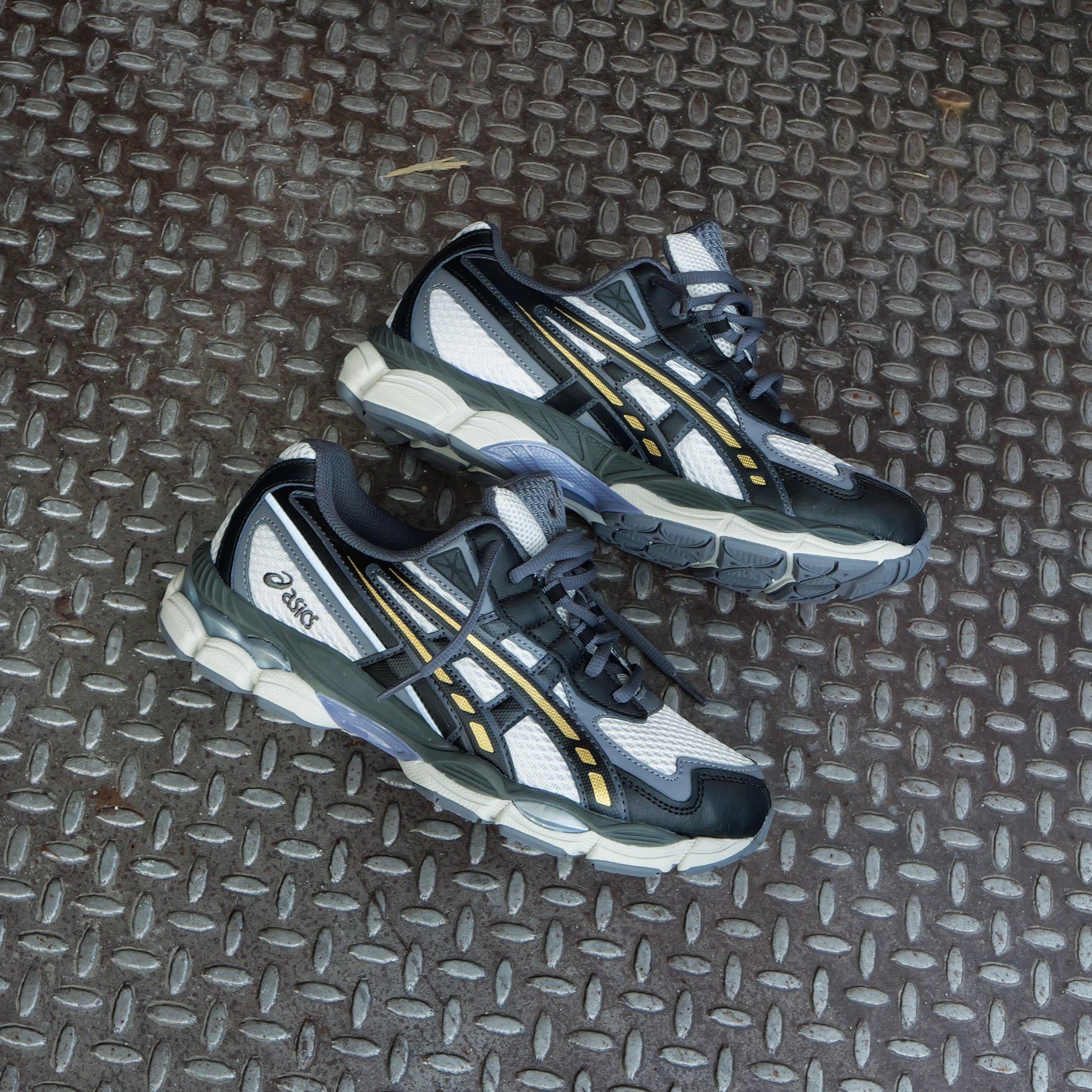 Mens Asics Gel-NYC 2055 (Smoke Grey/Obsidian Grey)