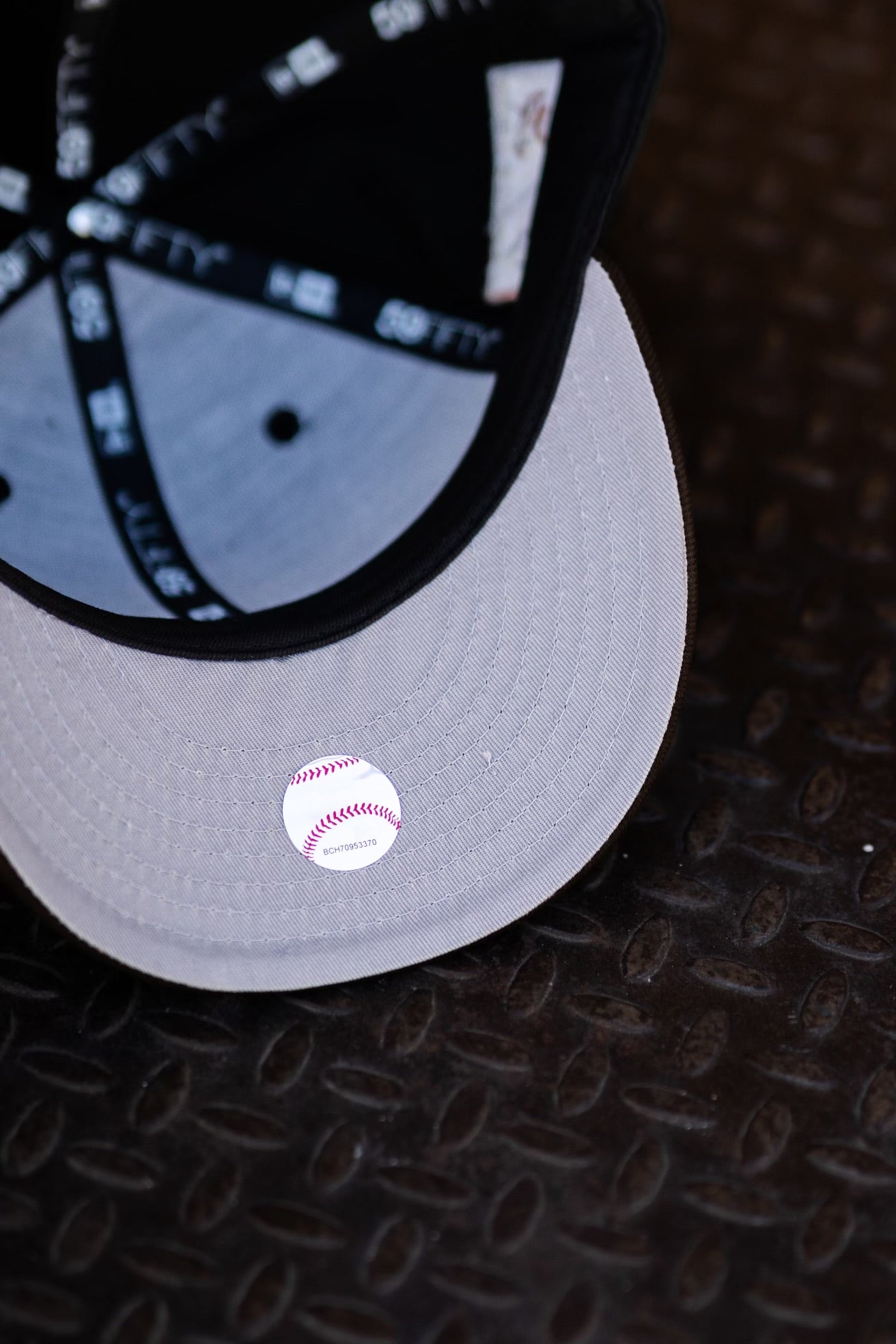 New Era New York Mets 40th Anniversary Shea Stadium Grey UV (Black/Mocha) 59Fifty Fitted - New Era