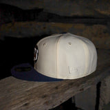New Era Chicago Cubs Be Alert Side Patch Fitted (Off White/Navy)