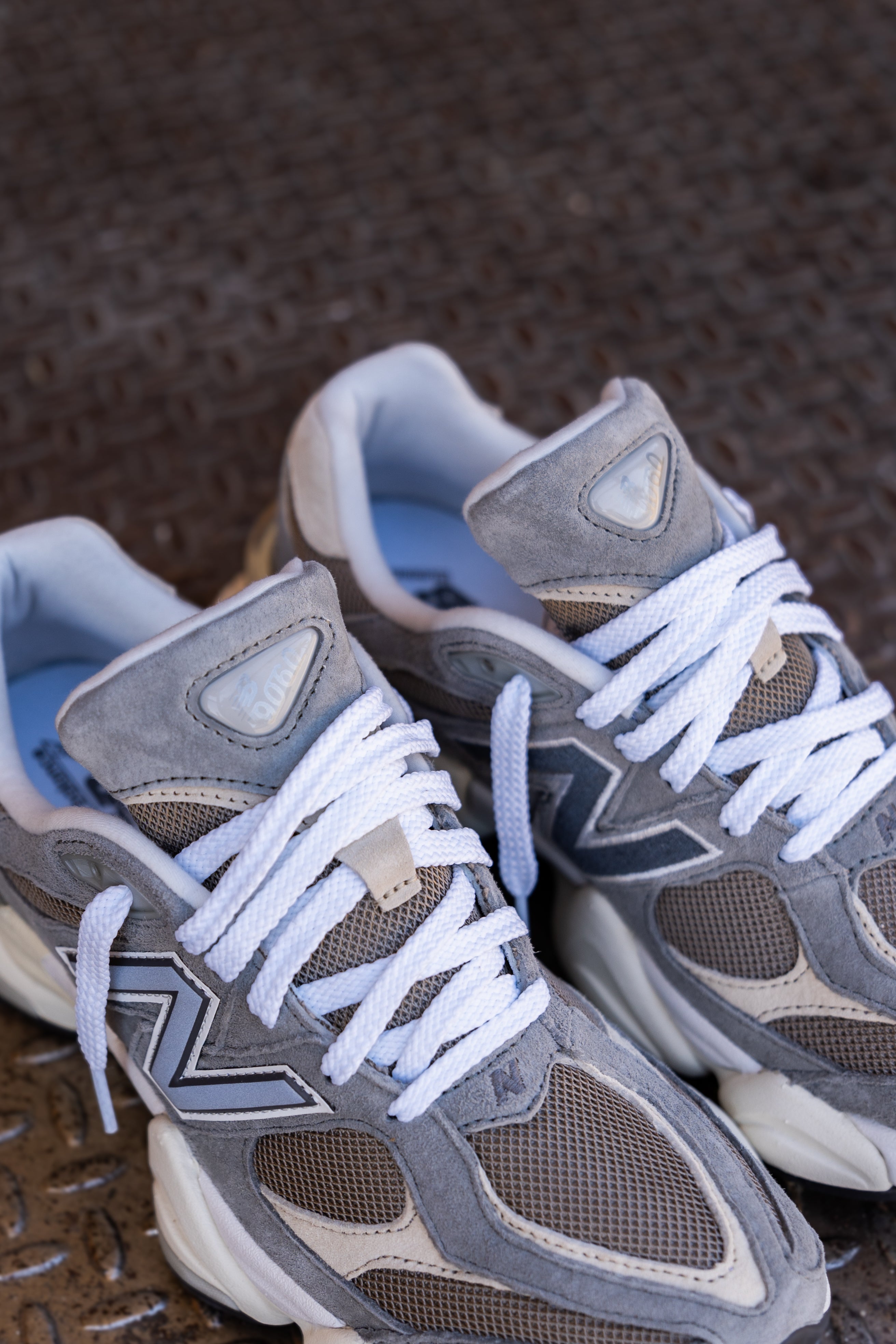 Mens New Balance 9060 (Grey/Brown) - U9060LBA