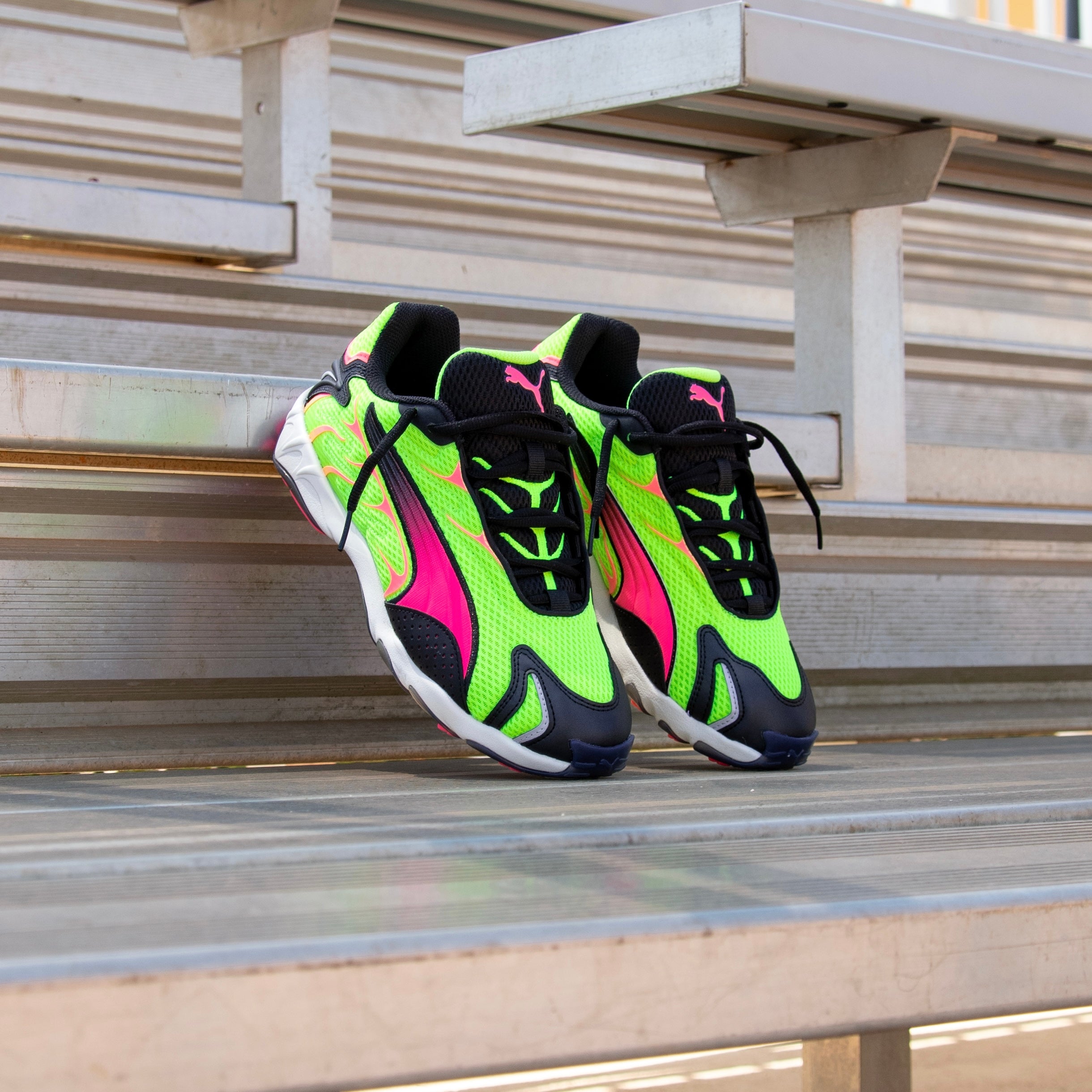 Mens Puma Inhale (Yellow Alert/Sun Struck) - Puma