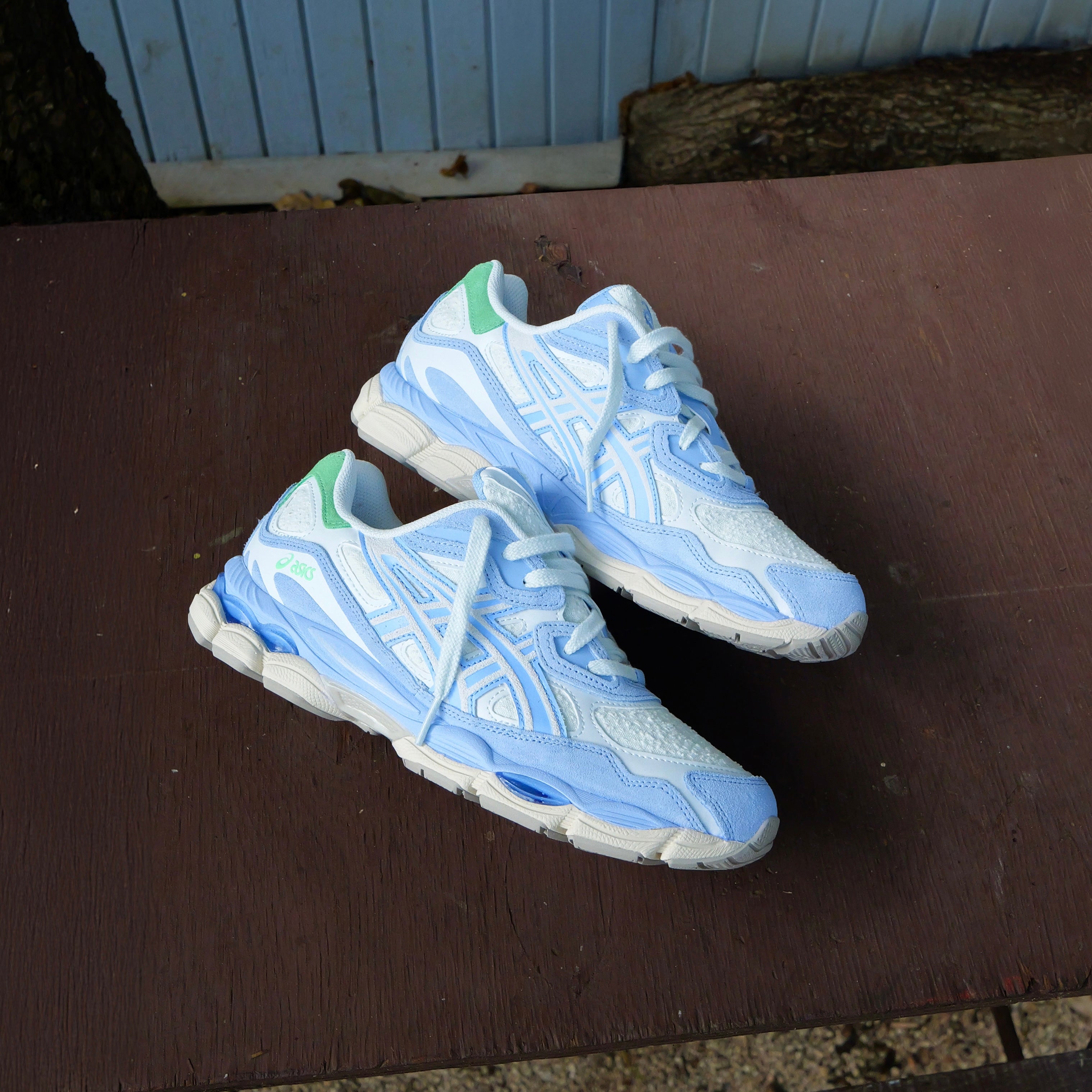 Mens Asics Gel-NYC (Airy Blue/ Stone Wash) - Asics