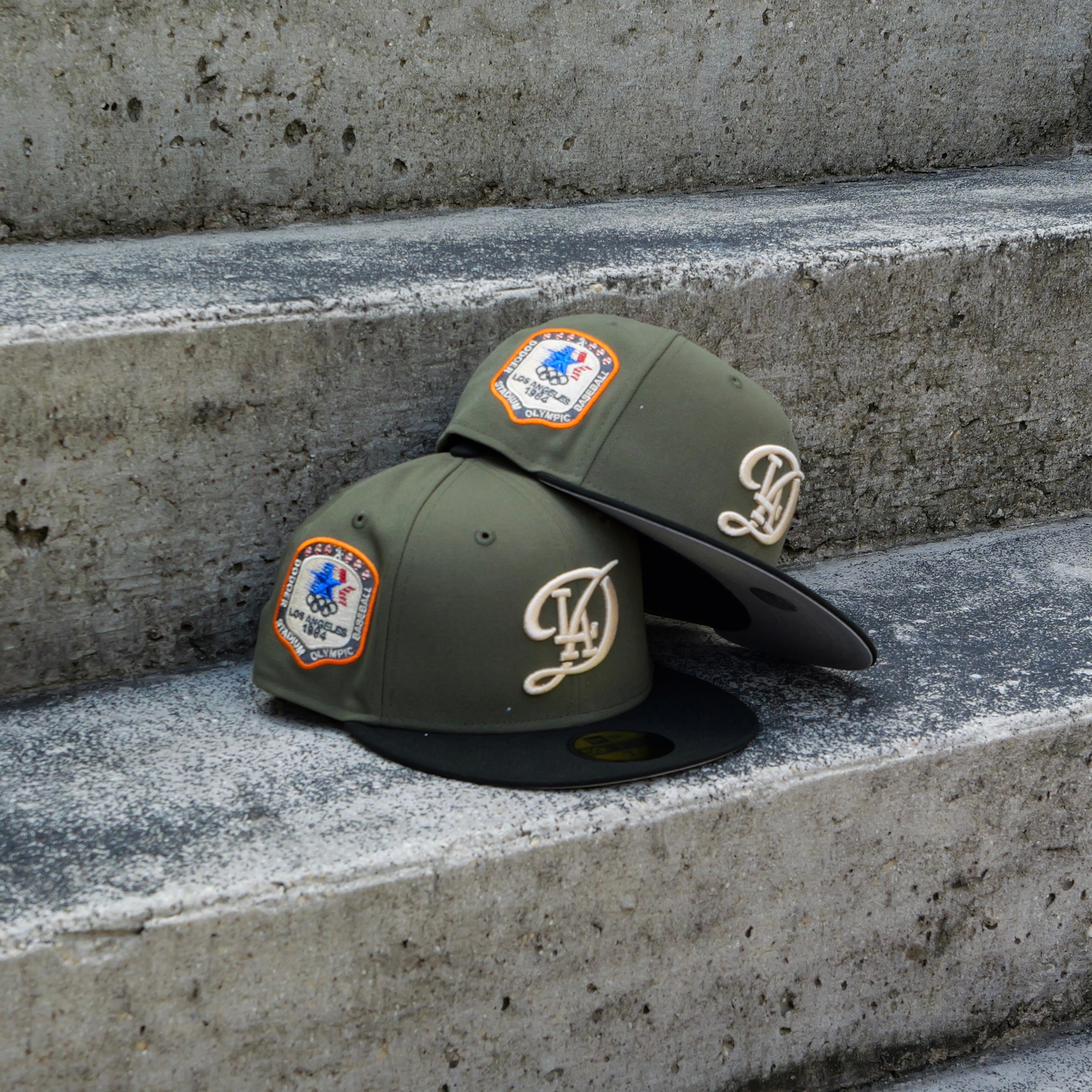 New Era Los Angeles Dodgers 1984 Olympic Stadium Side Patch Fitted