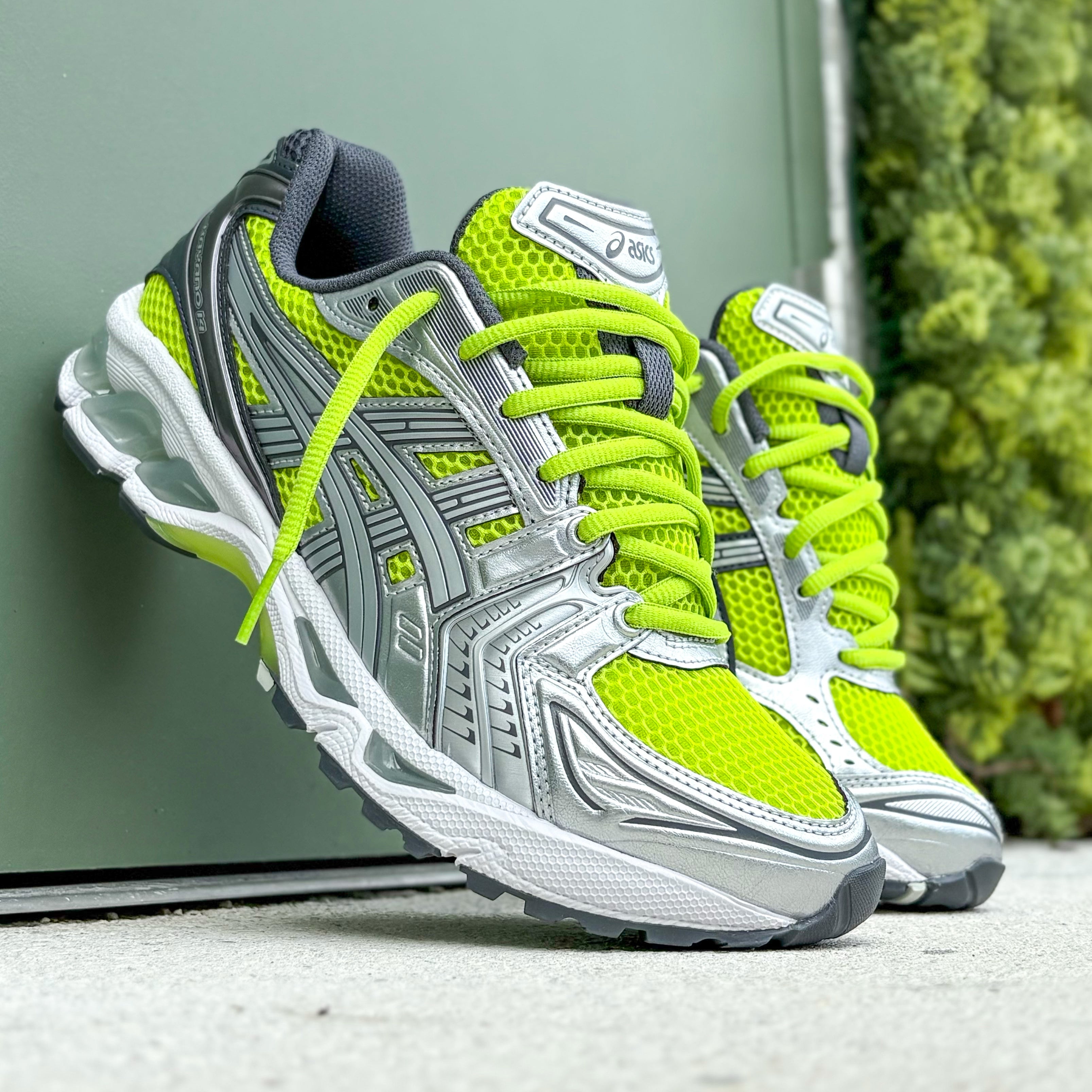 Mens Asics Gel-Kayano 14 (Lime Zest/Pure Silver) - Asics