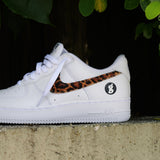 Nike x Supreme Air Force 1 Low SP (White/Cheetah)
