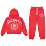 Godspeed Victor Crest Sweatsuit (Red) - Godspeed