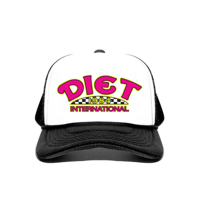 Diet Starts Monday Diet INTL Trucker Hat (White/Black) - Diet Starts Monday